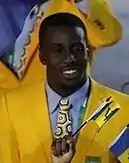 Levi CadoganRang acht in 10,19 s