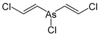 Lewisit II / β-Lewisit(2,2’-Dichlordivinylarsinchlorid)