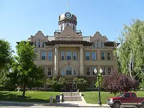 Fergus County Courthouse in Lewiston