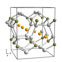 Kristallstruktur von Lithiumborsilicid