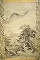 Li Bai betrachtet den Wasserfall