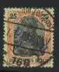 Notausgabe Libau, 25 Pf., Type II a, Januar 1919