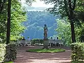 Diana-Statue vor dem Zschopautal