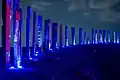 Lichtinstallation der Fotografen Torsten Thies und Jens Herre