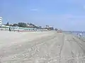 Strandabschnitt in Lido degli Scacchi.