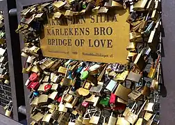 Helsinki, Liebesbrücke