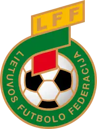 Logo des litauischen Fußballverbandes