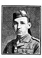 Oberleutnant Donald R C Cameron durch einen deutschen Scharfschützen (13. September 1915) bei Cambrin. -Fronterfahrung: 5 Monate-
