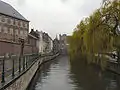 De Lieve mit dem Augustinerkloster links und rechts dem Lievekai