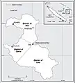 Karte der Distrikte