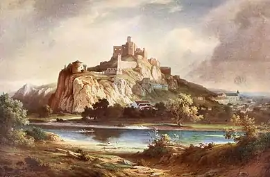 Burg von Trencsény