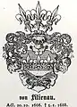 Wappen derer von Lilienau (1666–1688)