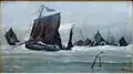Fischerboote in Berck (1877)