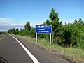 São José do Norte – Ortsausfahrt auf der BR-101 Richtung Tavares