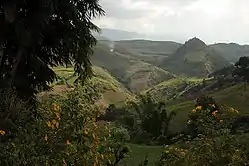 Karsthügellandschaft bei Lincang