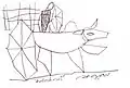 Zeichnung eines Bullock Cars,