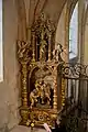 Linker Seitenaltar der Kirche St. Georgen an der Mattig