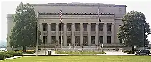 Das Linn County Courthouse in Cedar Rapids