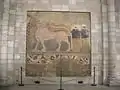 Fresko eines schreitenden Löwen (Cloisters – New York)