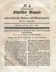 Bericht über verschiedene im Fürstenthum Lippe entdeckte Germanische Begräbnisstätten