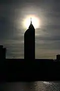 São Gabriel im Gegenlicht