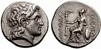 Silbertetradrachme des Lysimachos