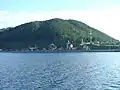 Listwjanka vom Baikal aus gesehen