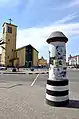 Eine der ältesten Litfaßsäulen befindet sich in Swakopmund. Sie wurde 1905 von Deutschland nach Namibia transportiert.