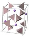 Einheitszelle von LAH_ Li+ 0 _ Al3+ 0 _ H−