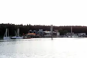 Yachthafen am Kaunasser Meer.