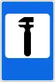 Zeichen 704:Werkstatt