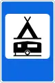 Zeichen 712:Camping- und Zeltplatz