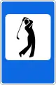 Zeichen 727:Golfplatz