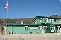 Die Grenzstation am Little Gold Creek (Yukon Yukon)