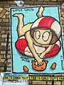"Blub Blub", Paste-up Berlin