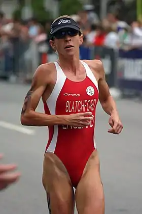 Liz Blatchford bei den Commonwealth Games 2006