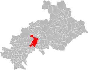 Lage der CA du Gapençais im Département Hautes-Alpes