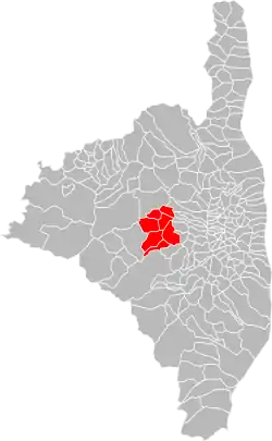 Lage der CC Aghja Nova im Département Haute-Corse