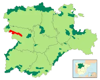 Sierra de la Culebra in der Provinz Zamora