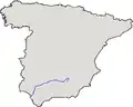 Übersichtskarte Lage in Spanien