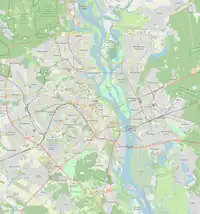 Nikolsker Vorstadt (Ukraine Stadt Kiew (Ausschnitt))