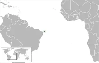 Karte von Rocas-Atoll