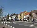 Lochristi, Blick auf die Straße: Dorp-West