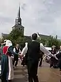 Bretonisches Festival in Locmariaquer