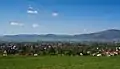 Blick auf Łodygowice