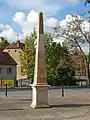 Distanzsäule am Theaterplatz