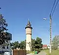 Wasserturm im Ortsteil Loechlé