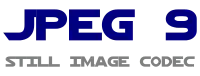 Logo von Version 9 des JPEG-Codecs der Independent JPEG Group (IJG)