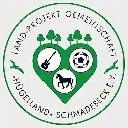 Logo der Land-Projekt-Gemeinschaft „Hügelland“ Schmadebeck e. V.