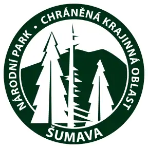 Logo des Nationalparks und Landschaftsschutzgebietes Šumava